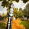 In the Breeze Lil' Bones Skeleton 40 Inch Windsock - Hanging Halloween Decoration - Outdoor Holiday Decor